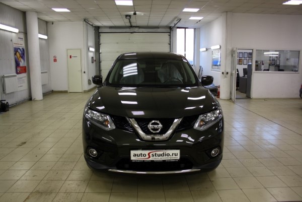 Установка охранного комплекса на Nissan X-Trail