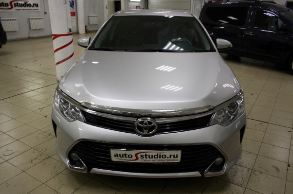 Установка охранного комплекса на Toyota Camry