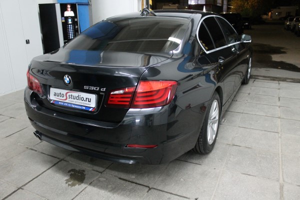 Установка охранного комплекса на BMW 5 Series