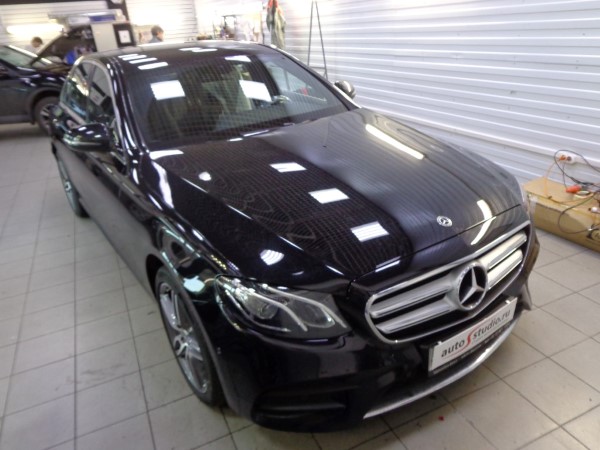 Установка охранного комплекса на Mercedes E-Class