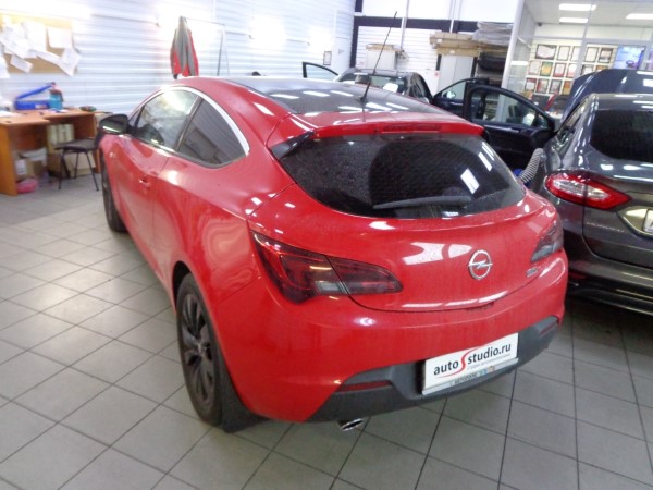 Установка иммобилайзера на Opel Astra 