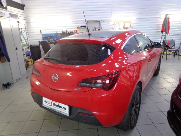 Установка иммобилайзера на Opel Astra 