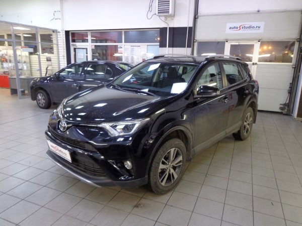 Установка охранного комплекса на Toyota RAV4