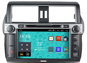 					Штатное головное устройство ParaFar Штатная магнитола 4G/LTE для Toyota Land Cruiser Prado 150 2014 c DVD на Android 7.1.1 (PF347D)
