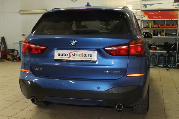 Установка охранного комплекса на BMW X1