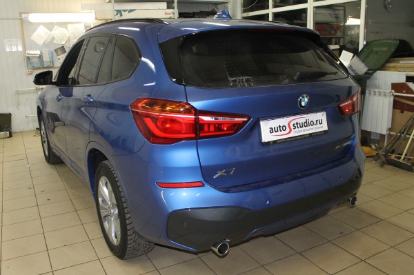 Установка охранного комплекса на BMW X1