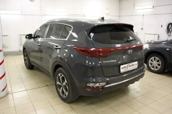 Установка охранного комплекса на Kia Sportage