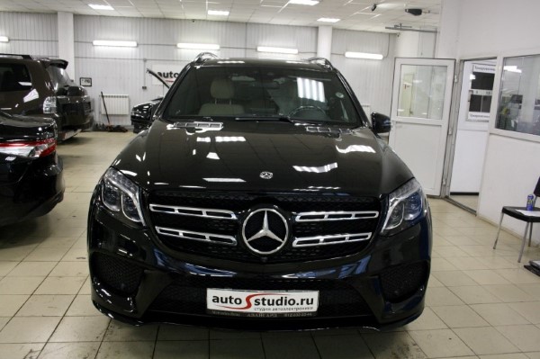 Установка охранного комплекса на Mercedes GLS-class