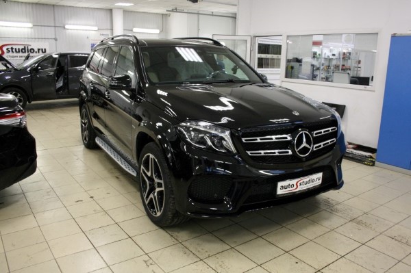 Установка охранного комплекса на Mercedes GLS-class