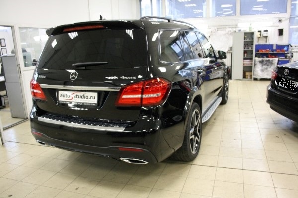 Установка охранного комплекса на Mercedes GLS-class