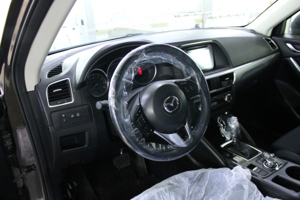 Установка охранного комплекса на Mazda CX-5