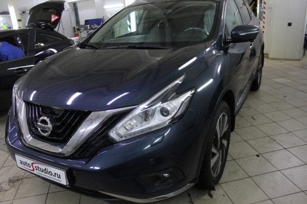 Установка охранного комплекса на Nissan Murano