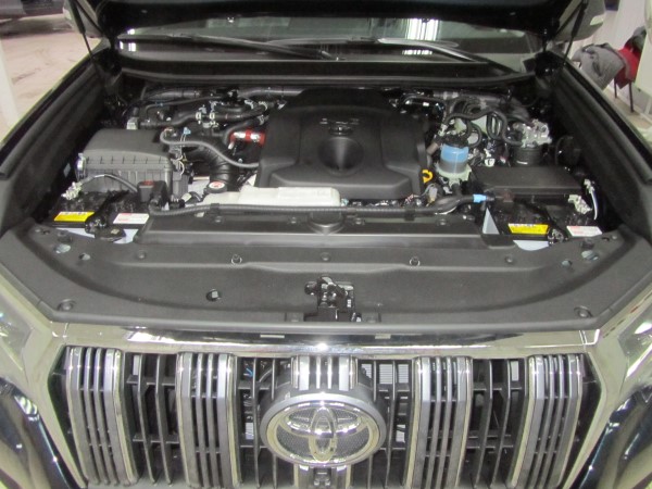 Установка охранного комплекса на Toyota Land Cruiser Prado