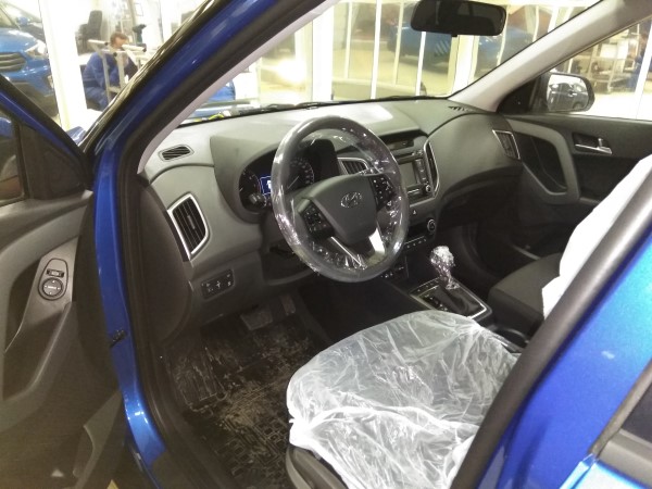 Установка охранного комплекса на Hyundai Creta