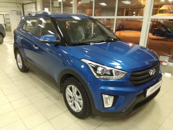 Установка охранного комплекса на Hyundai Creta