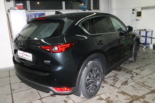 Установка охранного комплекса на Mazda CX-5