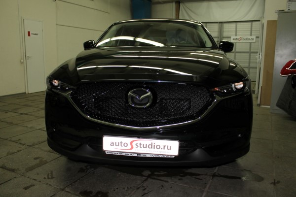 Установка охранного комплекса на Mazda CX-5