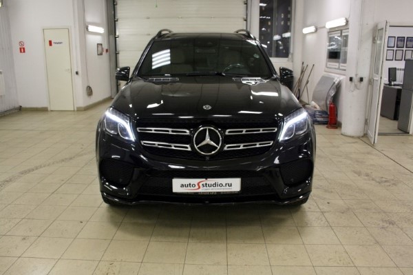 Установка охранного комплекса на Mercedes GLS