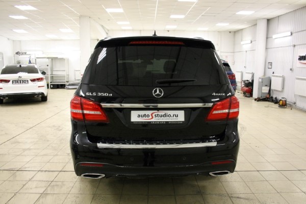 Установка охранного комплекса на Mercedes GLS