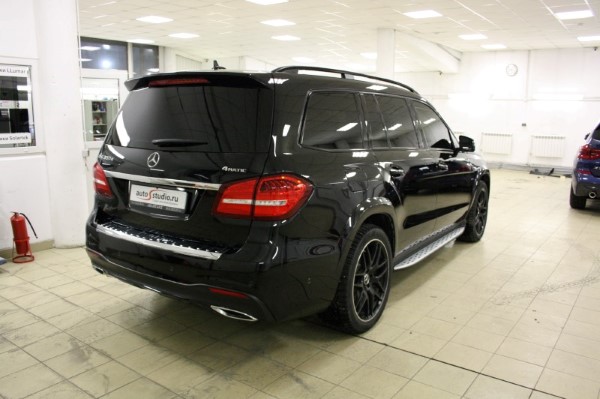 Установка охранного комплекса на Mercedes GLS