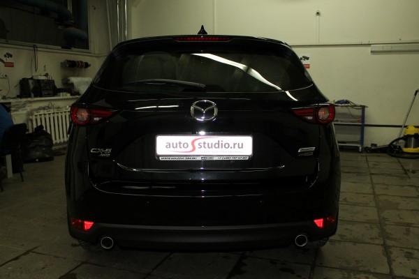 Установка охранного комплекса на Mazda CX-5