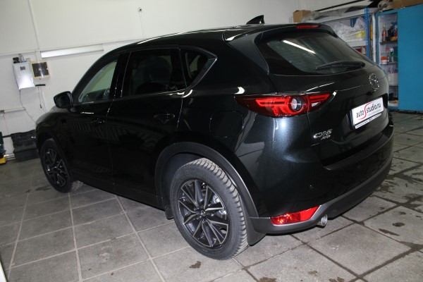 Установка охранного комплекса на Mazda CX-5