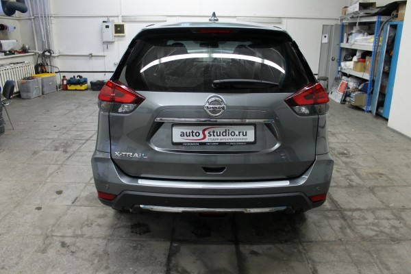 Установка охранного комплекса на Nissan X-Trail