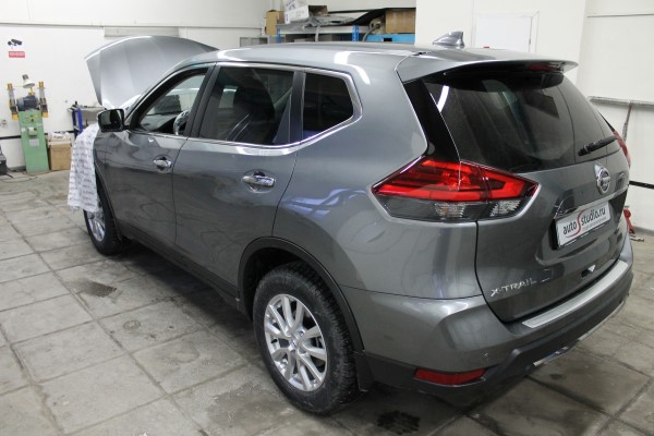 Установка охранного комплекса на Nissan X-Trail