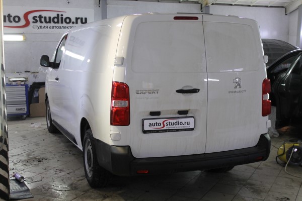 Комплексная вибро-шумоизоляция на Peugeot Expert