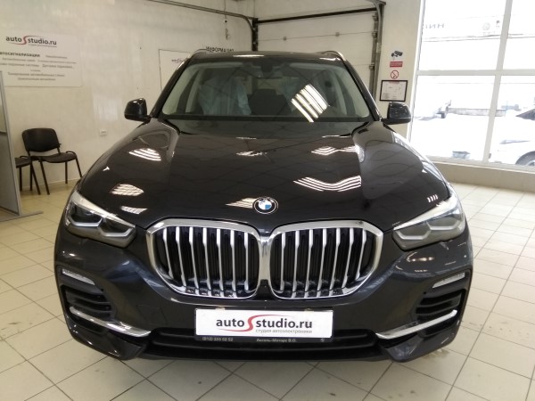 Установка охранного комплекса на BMW X5