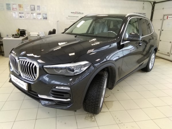 Установка охранного комплекса на BMW X5