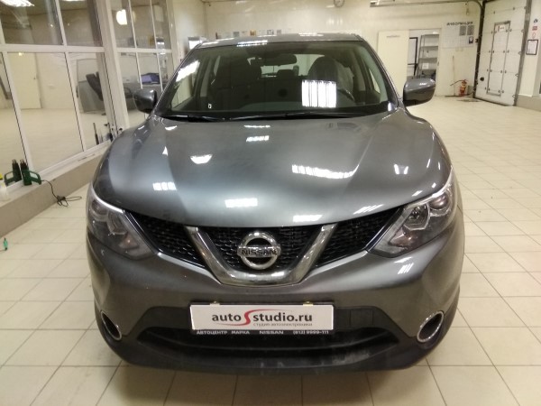 Установка охранного комплекса на Nissan Qashqai