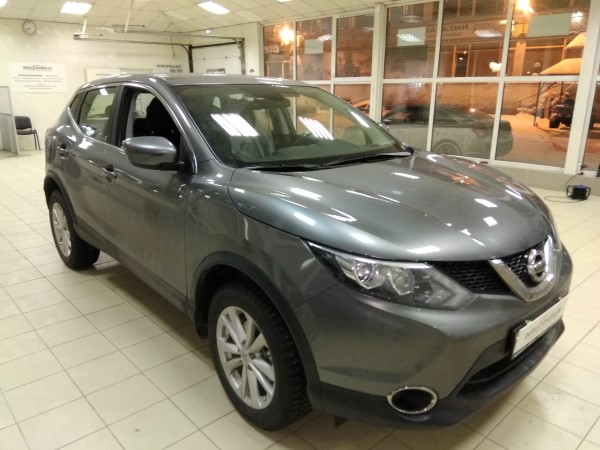 Установка охранного комплекса на Nissan Qashqai