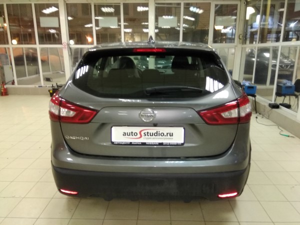 Установка охранного комплекса на Nissan Qashqai