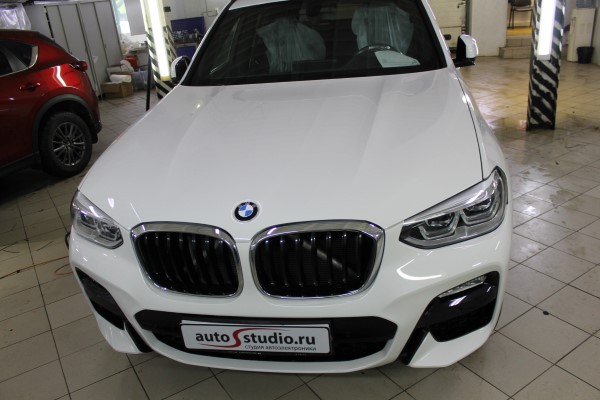 Установка охранного комплекса на BMW X3