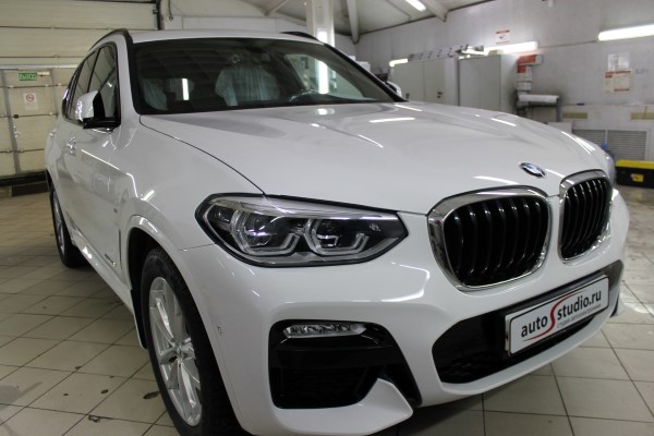 Установка охранного комплекса на BMW X3