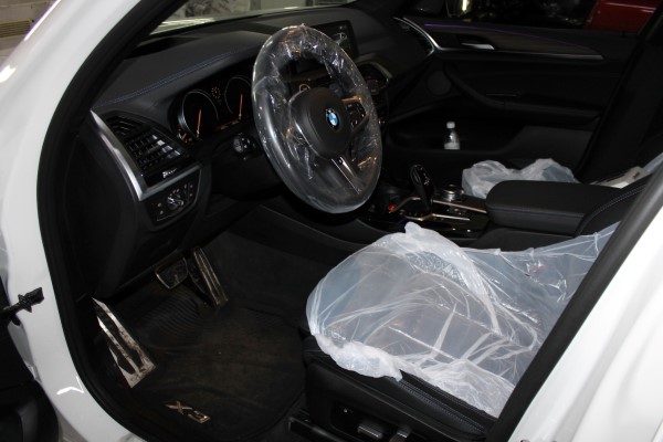 Установка охранного комплекса на BMW X3