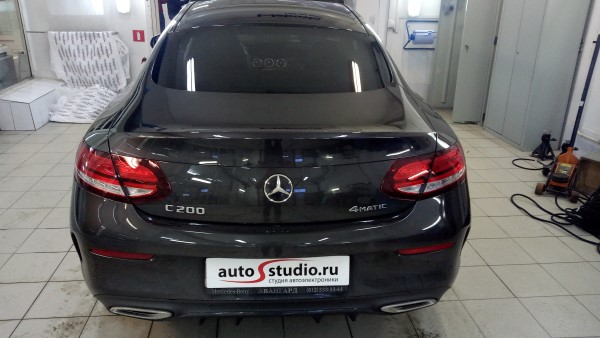 Установка иммобилайзера на Mercedes C-class