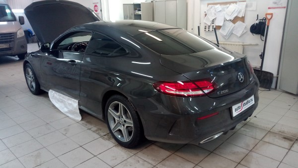 Установка иммобилайзера на Mercedes C-class