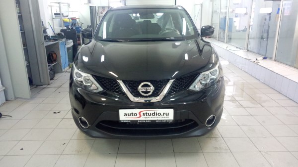 Установка охранного комплекса на Nissan Qashqai