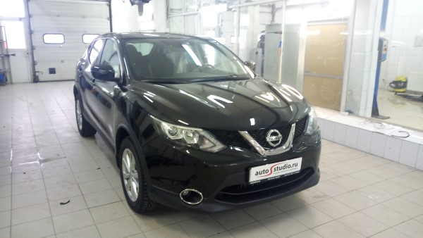 Установка охранного комплекса на Nissan Qashqai