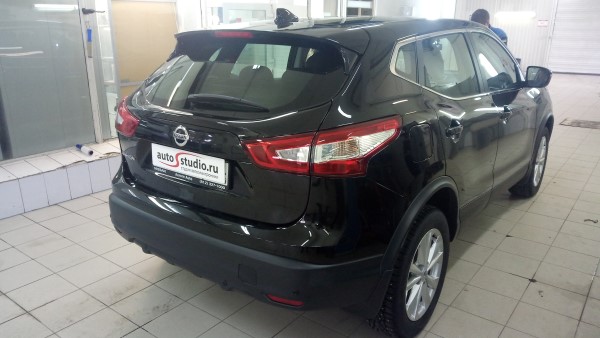 Установка охранного комплекса на Nissan Qashqai
