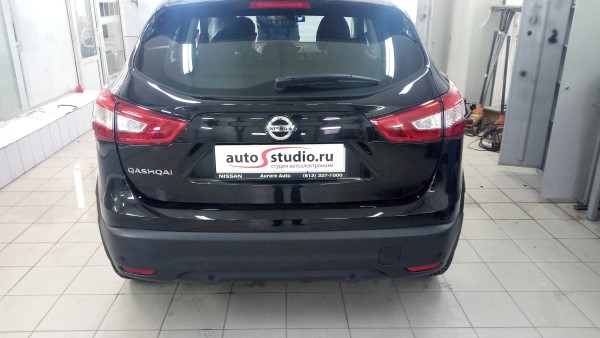 Установка охранного комплекса на Nissan Qashqai