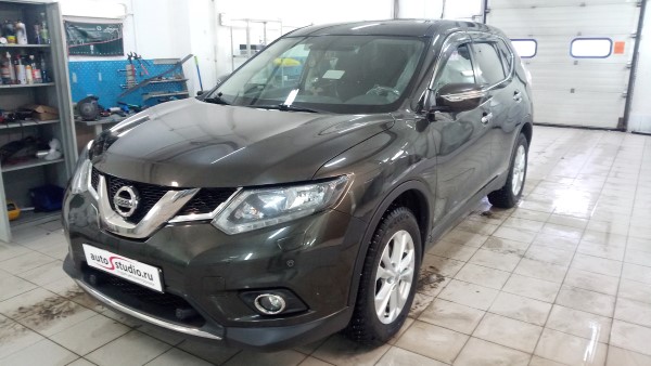 Установка охранного комплекса на Nissan Qashqai
