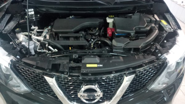 Установка охранного комплекса на Nissan Qashqai