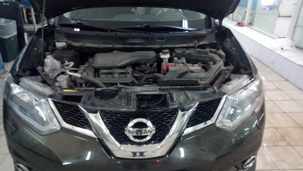 Установка охранного комплекса на Nissan Qashqai