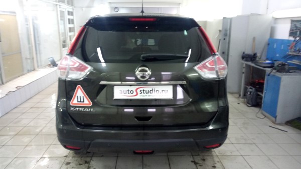 Установка охранного комплекса на Nissan X-Trail