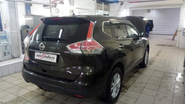 Установка охранного комплекса на Nissan X-Trail