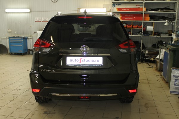 Установка охранного комплекса на Nissan X-Trail