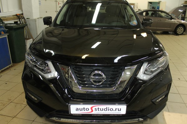 Установка охранного комплекса на Nissan X-Trail